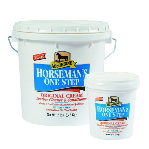 Horseman’s One Step Cream Leather Cleaner & Conditioner from Absorbine