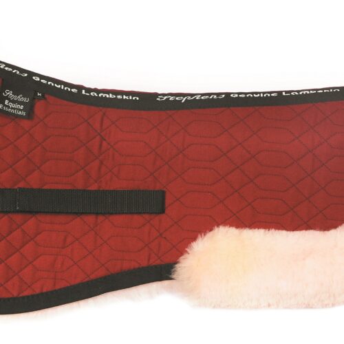 Sheepskin Saddle Pad
