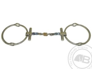 Square Twisted Colin Miles T Bar Big Ring Gag (POLO)