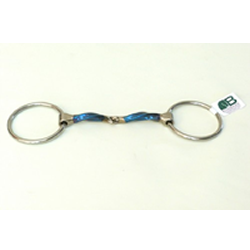 Square Twisted Snaffle Loose Ring