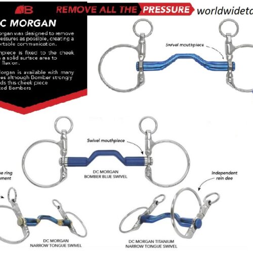 The hotly anticipated DC Morgan horse bits by Bombers Equestrian Equipment are on their way!