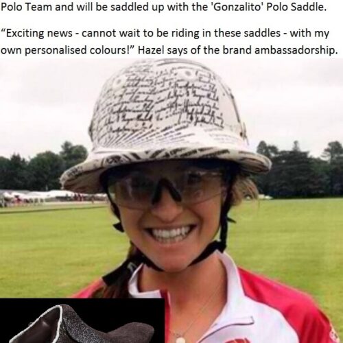 NEW sponsorship with superstar polo player: Hazel Jackson!