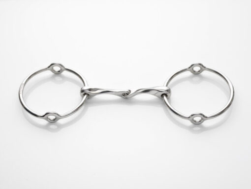 Stephens Big Ring Gag Slow Twist, Stainless Steel