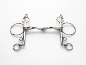 Stephens Pelham Slow Twist Snaffle, Stainless Steel