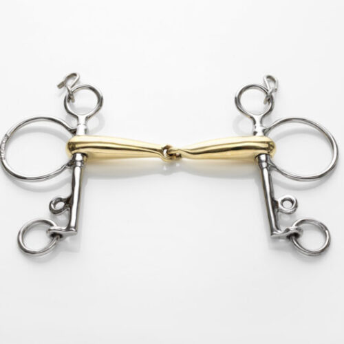 Stephens Pelham Jointed Snaffle Copper