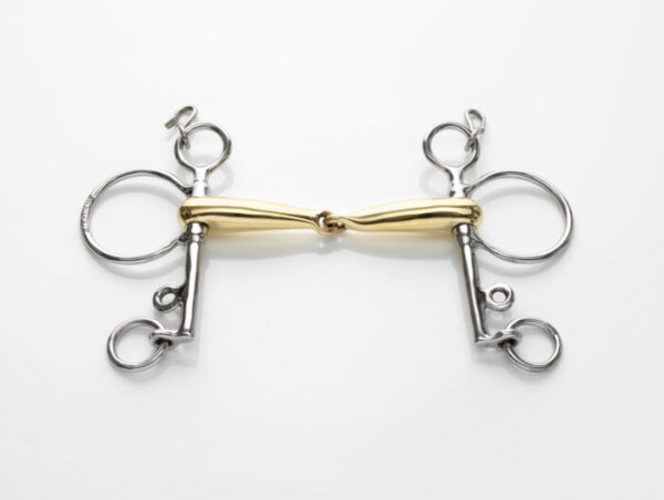 Stephens Pelham Jointed Snaffle Copper