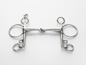 Stephens Pelham Jointed Square Snaffle, Stainless Steel