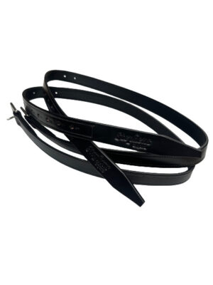 Stephens polo stirrup leathers web back