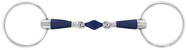 Bomber Blue Elliptical Loose Ring